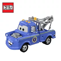 【日本正版授權】TOMICA? 玩具車 CARS 汽車總動員 多美小汽車- C-37 脫線(公路旅行總統版)