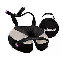 【Cabeau】旅行用記憶棉頸枕S3/TNE 飛機枕(附耳塞+收納袋)  開羅棕