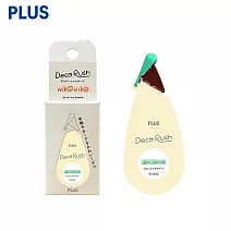 PLUS 限量 Deco Rush手帳花邊帶 mizutama聯名款 6mm x 4M  擬態語