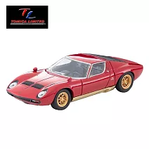 【日本正版授權】TOMICA LV 藍寶堅尼 Miura SV 紅色 LIMITED VINTAGE TOMYTEC 多美小汽車