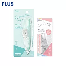 (1正1內帶)PLUS Pasty MR修正帶 5mmx6M 綠