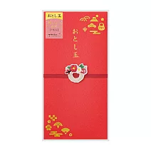 MIDORI 刺繡御年玉袋  -注連繩