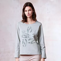 【ST.MALO】石墨烯智能溫控花穗上衣-2345WT- 2XL 灰綠色