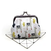 【JP生活館】可愛的動物貓咪羊駝防水零錢包   * 羊駝三號