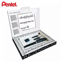 PENTEL 德拉迪書法藝術鋼筆組(3款筆尖)