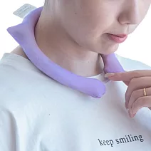 【日本Bisque】清涼恆溫28℃  PCM涼感脖頸圈 ‧ 貓咪(紫)
