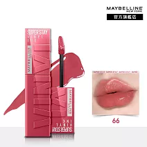 MAYBELLINE 媚比琳 超持久水光鎖吻唇釉_4.2ml 無 66 甜粉澎澎裙