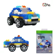 交通工具系列造型拼豆 警車