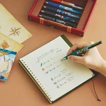 PILOT x NARANO 限量聯名 Juice up 超級果汁筆 0.4 色彩墨水之旅 6色行李箱盒組