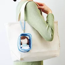 LIHIT LAB多用途裝飾收納袋(迷你) 桔色