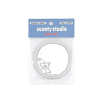 【日本FRONTIER】scooty studio 便利貼 ‧ 麥可狗狗(圓形)