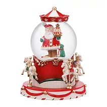 【日本Mark’s】聖誕音樂LED水晶球 ‧ 旋轉木馬