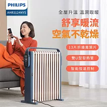 【Philips 飛利浦】13片新式寬片智能油燈葉片式取暖機/電暖器-可遙控 (AHR3124NYS)