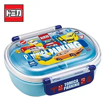【日本正版授權】TOMICA 單層便當盒 日本製 分隔便當盒/可微波飯盒 多美小汽車- 360ml