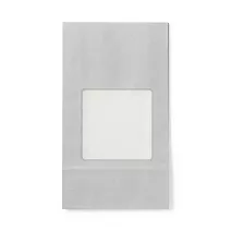 【MUJI 無印良品】【期間限定】附窗禮品寬底紙袋.小/方形3入/約寬135x高235x底深50mm