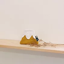 偷偷喊我｜ 富士山零錢包 ― 芥末黃