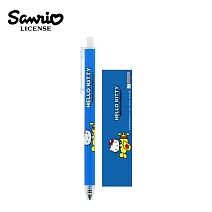 【日本正版授權】三麗鷗 50周年紀念 metacil light knock 自動鉛筆 按壓式 免削鉛筆/永恆鉛筆/永恆筆 - 藍色款