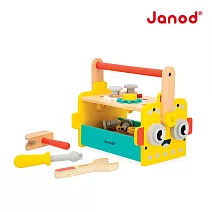 【法國Janod】小木匠創意玩-手提工具箱