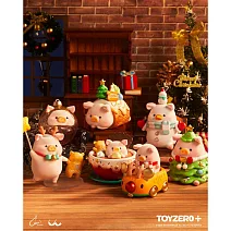 罐頭豬LuLu 聖誕小鎮系列盲盒 (6入盒裝)