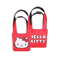 murmur 隔熱飲料杯套│hello kitty (紅)