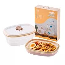 【仁舟淨塑】石虎鯨魚矽密保鮮盒1200ml(保鮮盒/環保餐盒/矽膠餐盒/便當盒)  石虎矽密盒