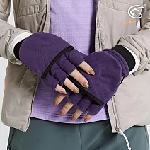 ADISI 防風保暖翻指手套AS24103 (XS-L) XS 蘭花紫