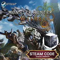 [首批到貨]PC《魔物獵人 荒野 Monster Hunter Wilds》中文限定版（附實體序號卡．無杯墊）Steam Code / Key 數位下載版 ⚘ 台灣代理版