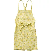 【日本Habituel】Flower純棉口袋收腰圍裙 ‧ 含羞草