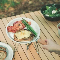 KINTO / FORIS 琺瑯不鏽鋼餐盤26cm (共兩色) 森林綠