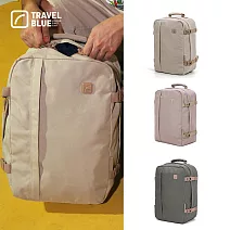 【Travel Blue 藍旅】Trekker 漫步款Lite 旅行背包 3色可選 (輕旅行 登機背包 旅行後背包) TB3107 奶茶色