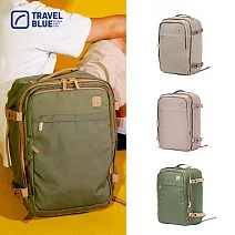 【Travel Blue 藍旅】Venture 冒險款Lite 旅行背包 3色 (輕旅行 旅行後背包 登機後背包)TB3087 奶茶色