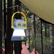 【日本現代百貨】Camper貓頭鷹造型 LED露營照明燈 ‧ 灰