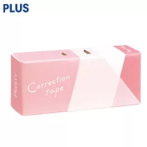PLUS 限量Pasty(二) 紙製修正帶5mm 粉色