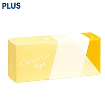 PLUS 限量Pasty(二) 紙製修正帶5mm 黃色