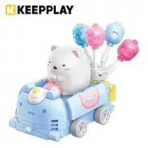 【正版授權】KEEPPLAY 積木公仔 角落生物 氣球小車系列 北極熊與包袱巾 益智玩具/玩具/啟蒙積木 角落小夥伴/San-X