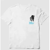 翡冷翠文創波隆那T恤｜《最愛的點心(貓)》 L 白(S-XL)