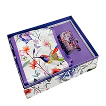 翡冷翠文創新藝術幻光羽翼｜絲巾香氛禮盒組