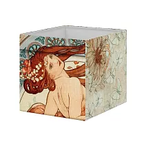 翡冷翠文創名畫摺疊收納盒｜慕夏《Dance》