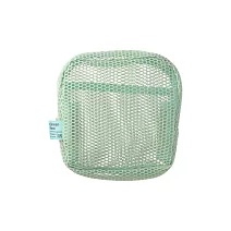 【日本Mark’s】Mesh 方形網狀萬用收納袋 ‧ 綠茶(綠)