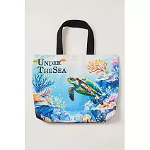 翡冷翠文創海洋世界小提袋｜《海龜》