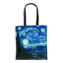 翡冷翠文創藝術經典背袋｜梵谷《星夜》