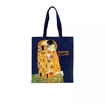 翡冷翠文創牛仔經典背袋｜克林姆《吻》