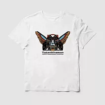 翡冷翠文創埃及古文明 T恤｜《貓》 M 白(S-XL)