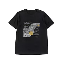 翡冷翠文創藝術T恤｜《清明上河圖金》(S-XL) M 黑色