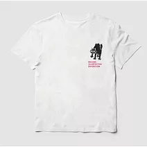 翡冷翠文創波隆那T恤｜《河豚嚇一跳(貓)》(S-XL) XL 白色