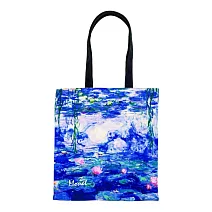  翡冷翠文創藝術經典背袋｜莫內《睡蓮和柳樹+日本橋》