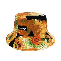 翡冷翠文創藝術漁夫帽｜梵谷《向日葵》