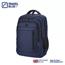【Travel Blue 藍旅】VANGUARD款 筆電後背包-黑 防水電腦包/商務背包 TB3082 灰色