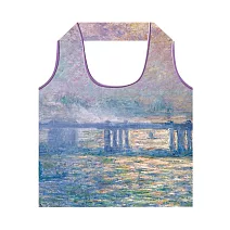 翡冷翠文創RPET環保摺疊購物袋｜莫內《查令十字橋》