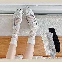 JDS.SOCKS 透氣條文網襪  * (三雙組)